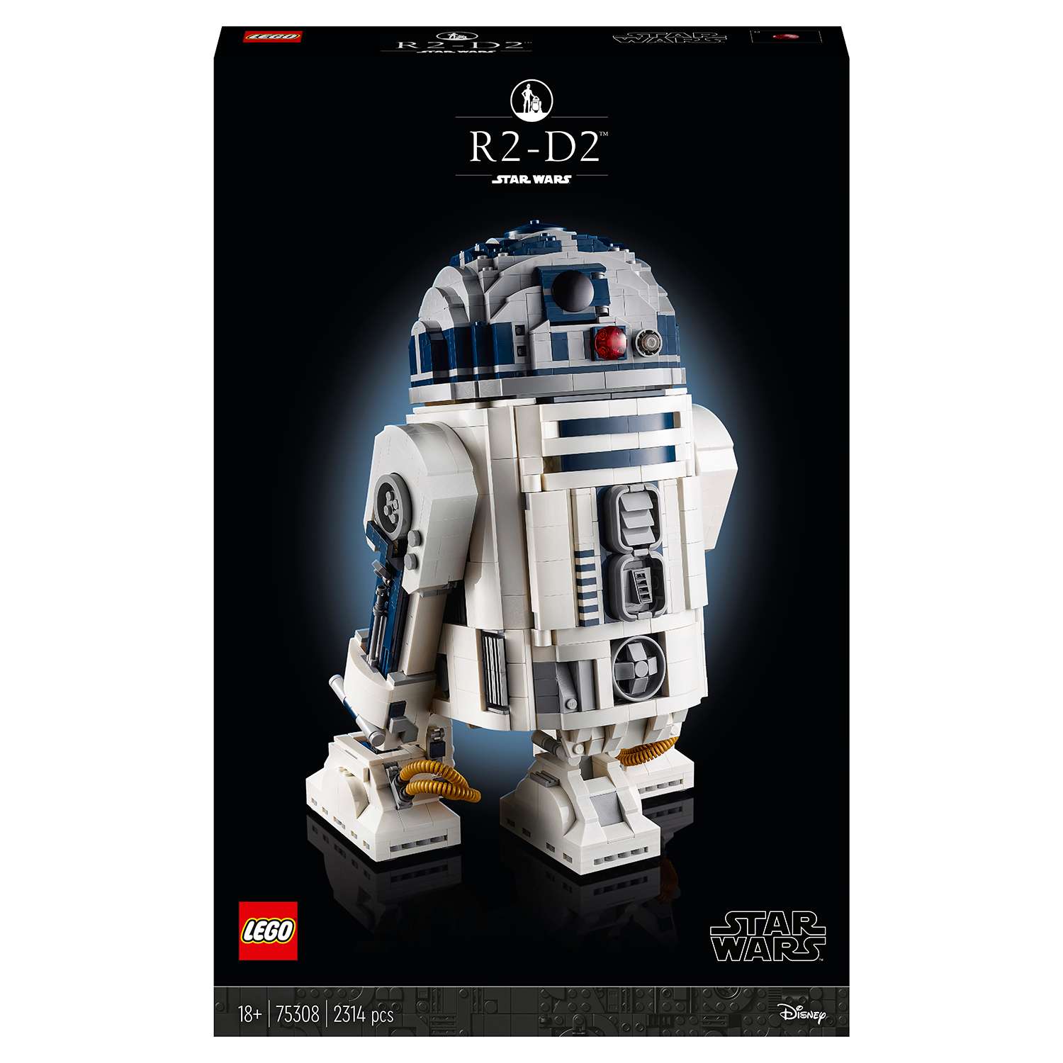Конструктор LEGO Star Wars R2 D2 блочный - фото 2