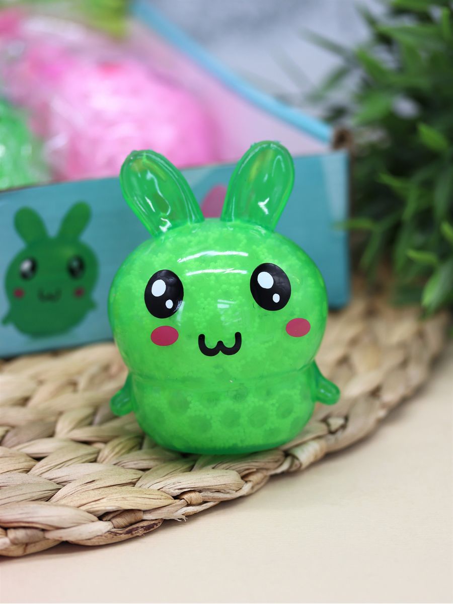 Мялка-антистресс iLikeGift Rabbit ball green - фото 3