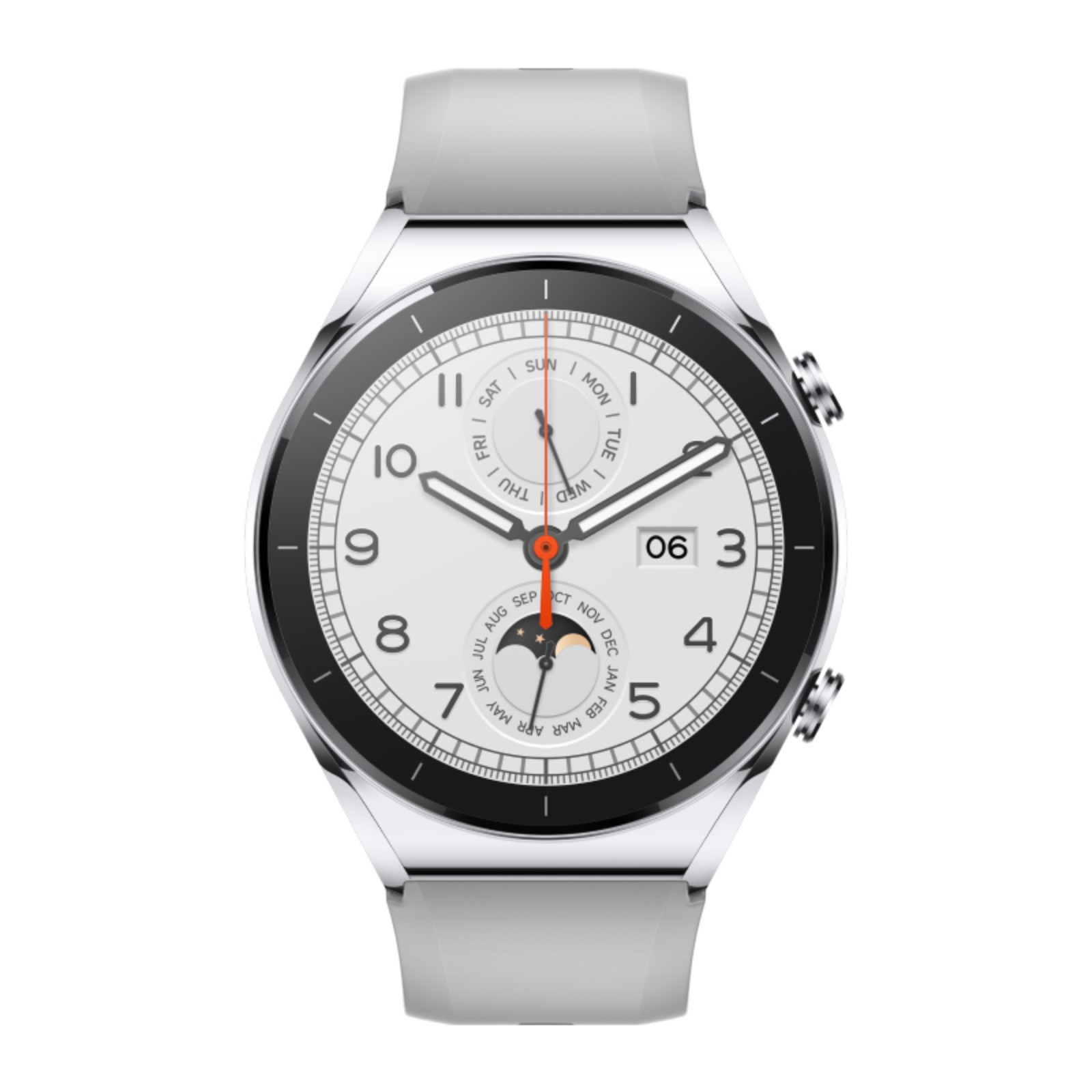 Смарт-часы XIAOMI Watch S1 GL BHR5560GL 1.43Amoled NFC GPS 470 мАч серебристые - фото 2