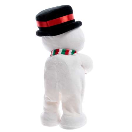 Интерактивная игрушка Zabiaka «С Новым годом» звук танцует снеговик