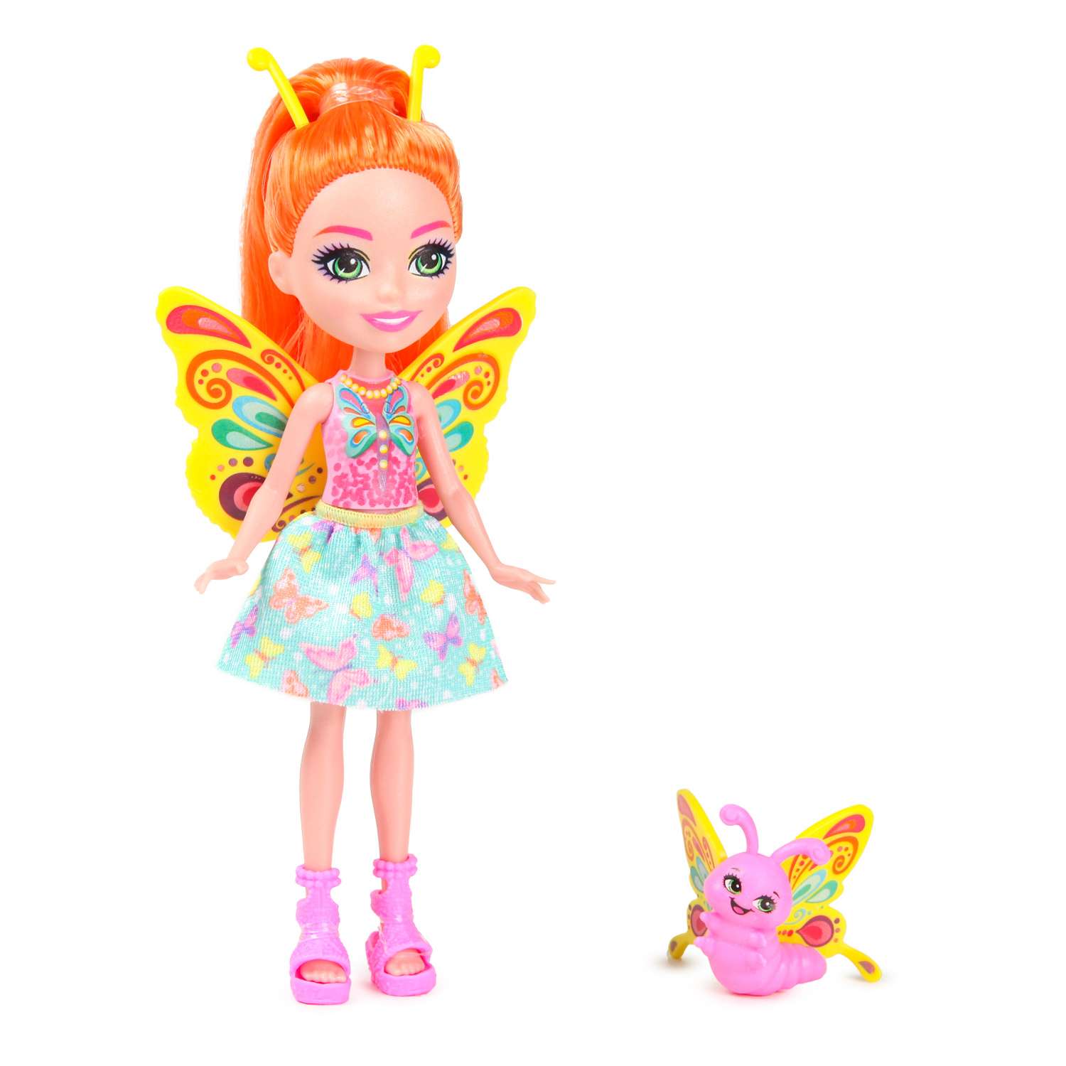 Кукла мини Enchantimals Бабочка Belisse Butterfly HKN12 - фото 1