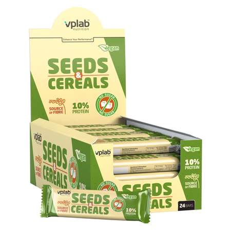 Батончик VPLAB Seed Cereals Bar злаковый 30г