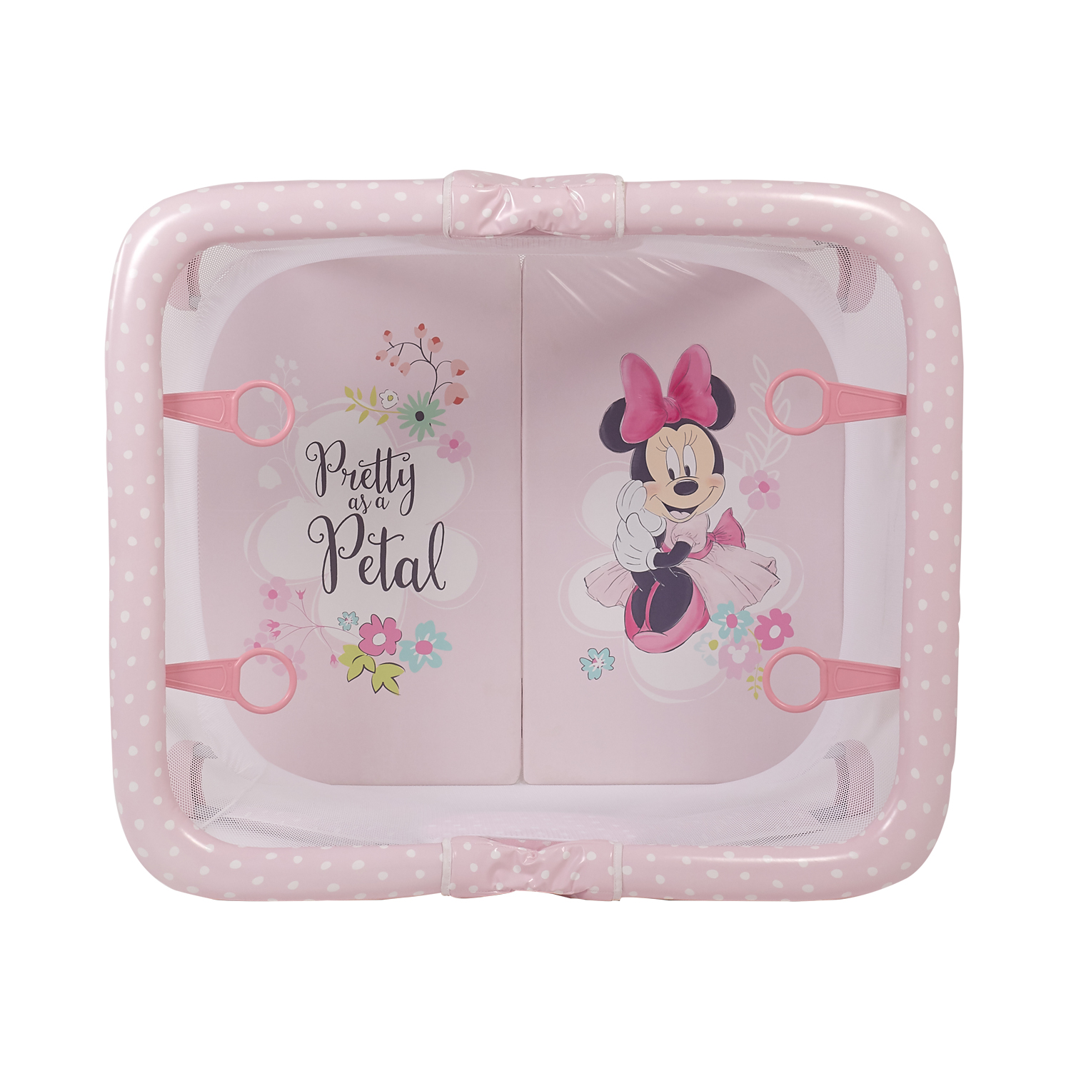 Манеж Polini kids Disney baby Comfort Минни маус Фея Розовый 0002109-2 - фото 14