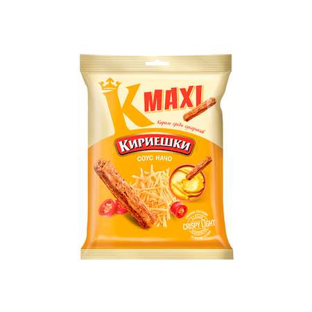 Сухарики KDV со вкусом соуса начо 60 г 13 шт