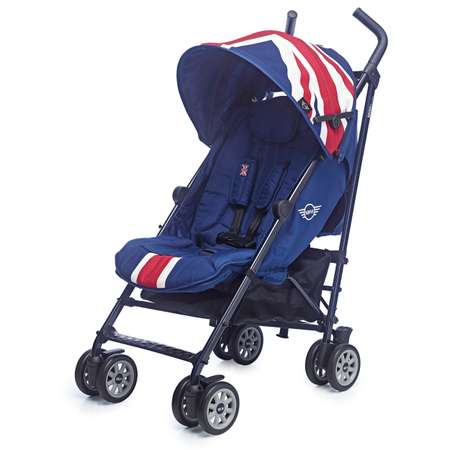 Коляска Easywalker Mini Buggy Union Jack Classic c бампером