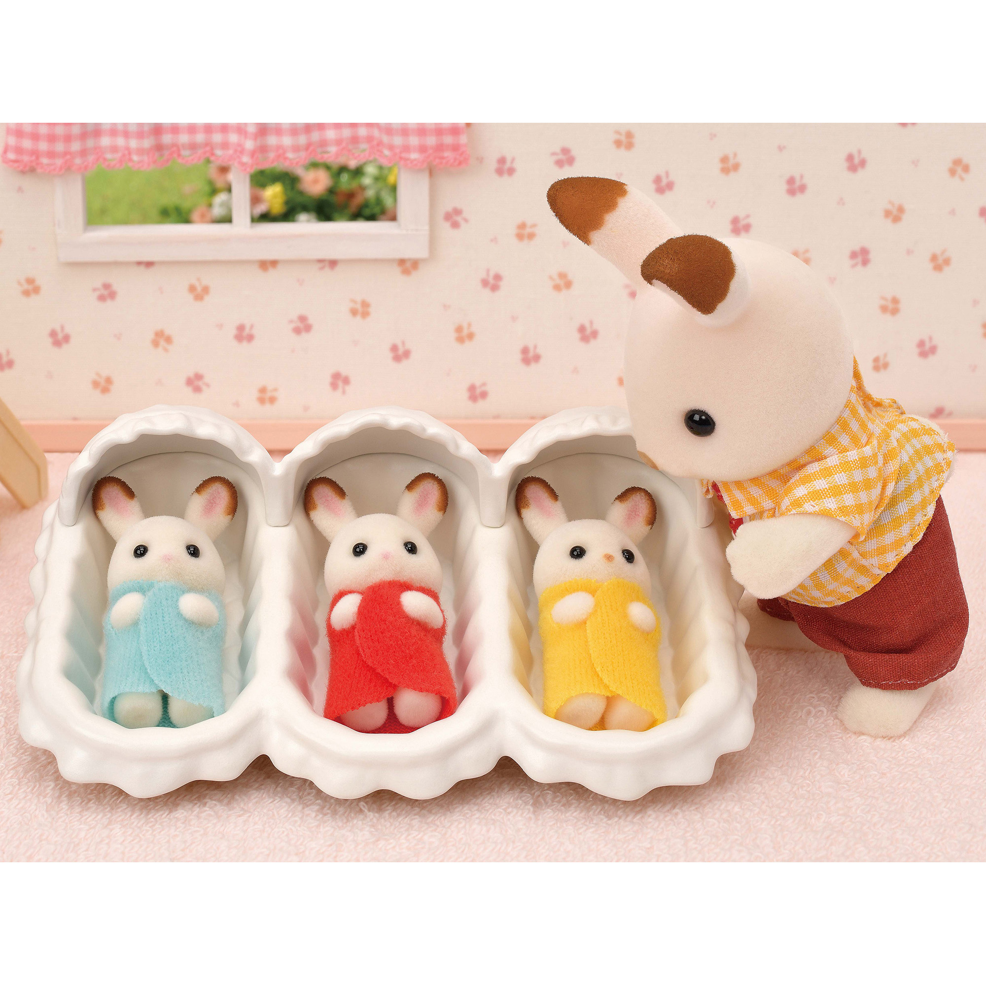 Набор Sylvanian Families Для ухода за тройняшками 5532 - фото 5