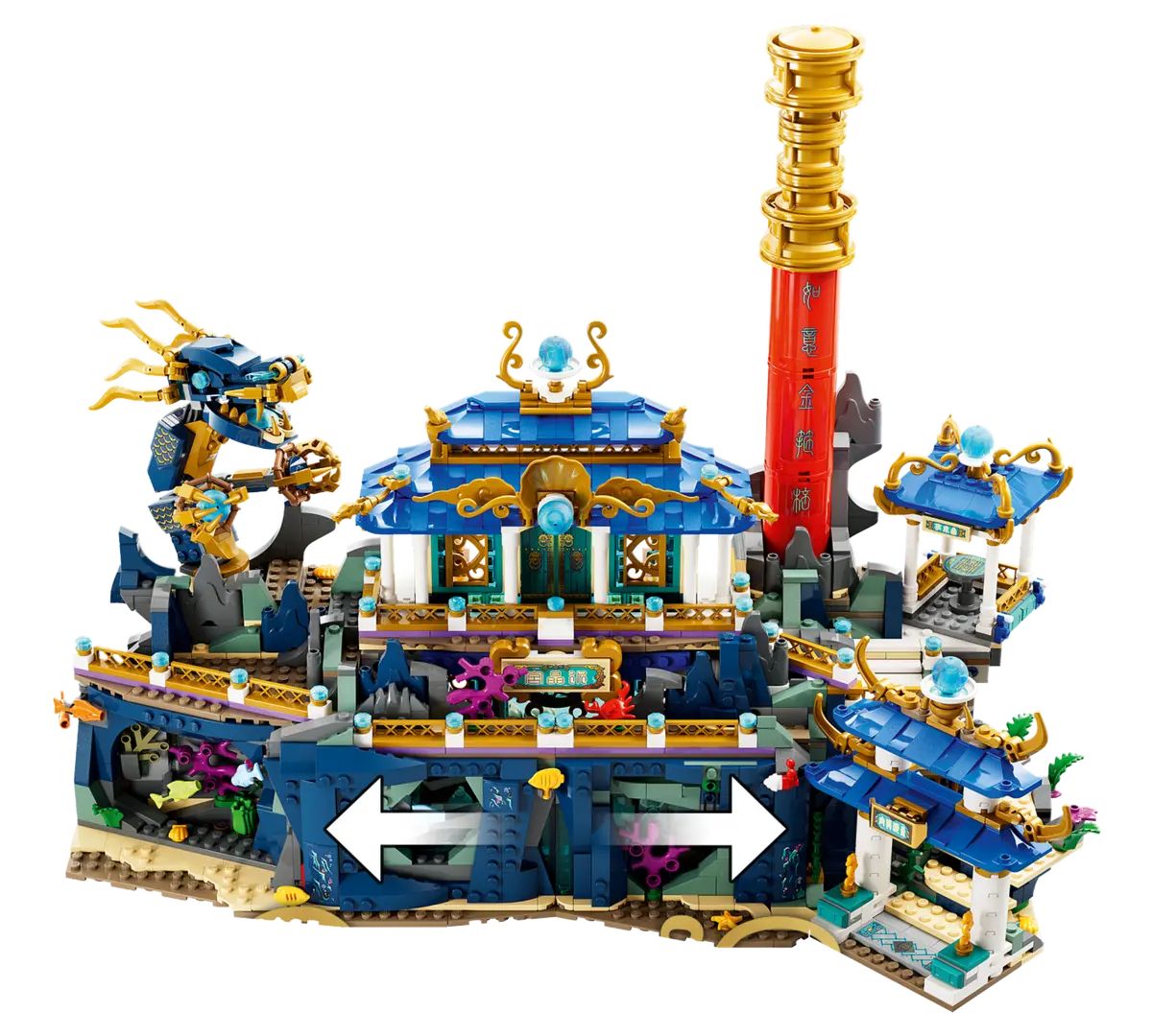 Конструктор LEGO Monkie Kid Dragon of the East Palace 80049 - фото 4