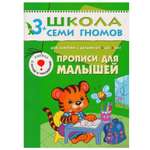 Прописи для малышей МОЗАИКА kids (ШСГ 4-й год обучения)