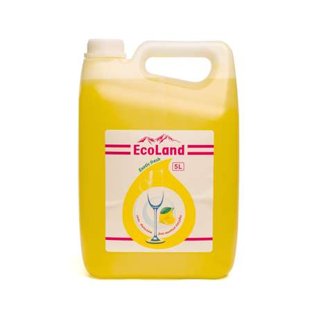 Гель-бальзам для мытья посуды ECOLAND Exotic Fresh 5л