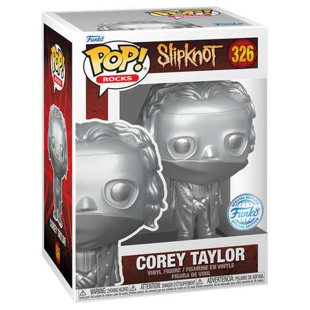 Фигурка Funko POP! Rocks Slipknot Corey Taylor Platinum (Exc) (326) 71328