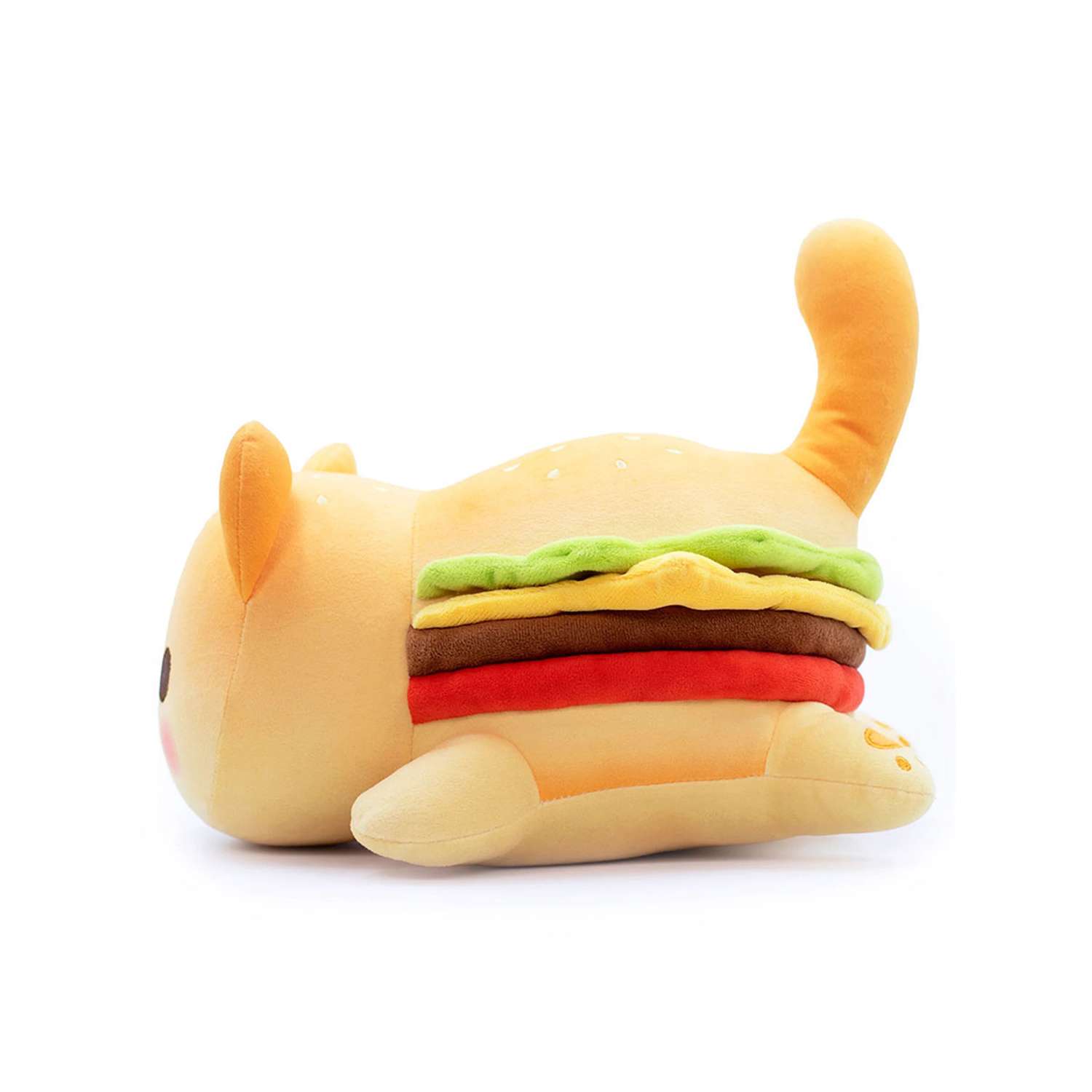 Мягкая игрушка-подушка Михи-Михи кот Гамбургер Hamburger cat 25 см - фото 3