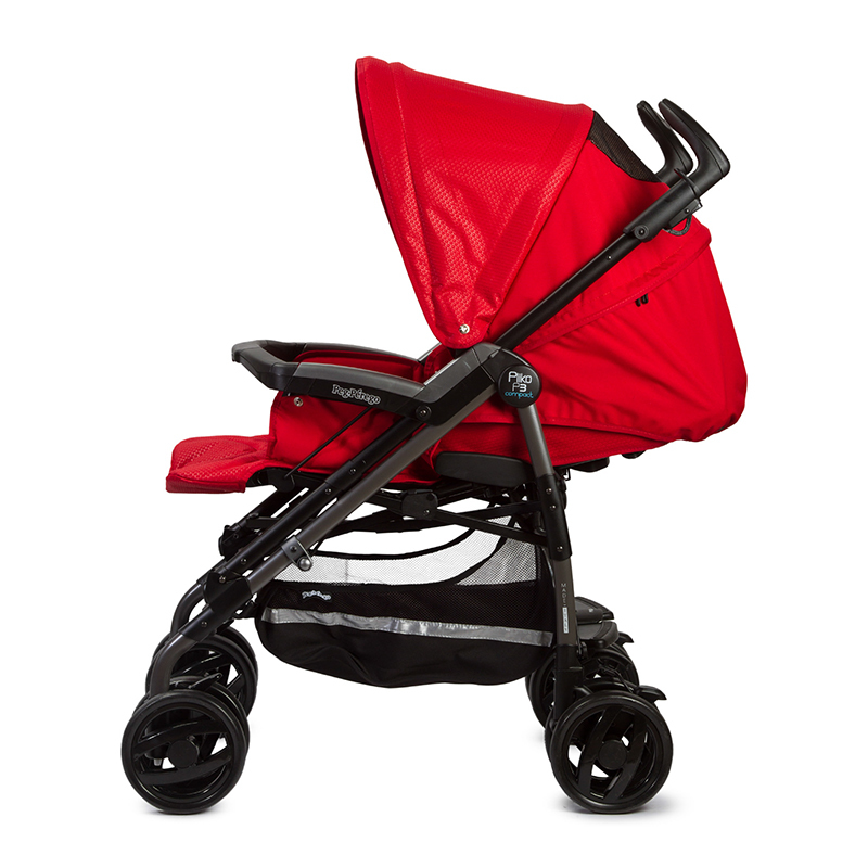 Прогулочная коляска Peg-Perego Pliko P3 Compact Mod Red - фото 1