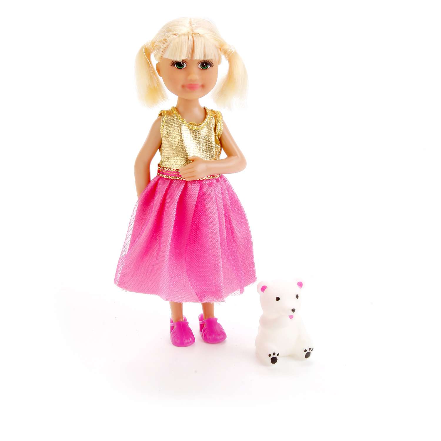 Кукла Карапуз Lucy с мишкой в ассортименте 185069 - фото 12