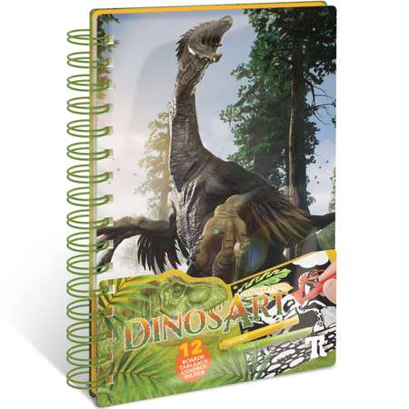 Раскраска - скетчбук DinosArt Скетчбук