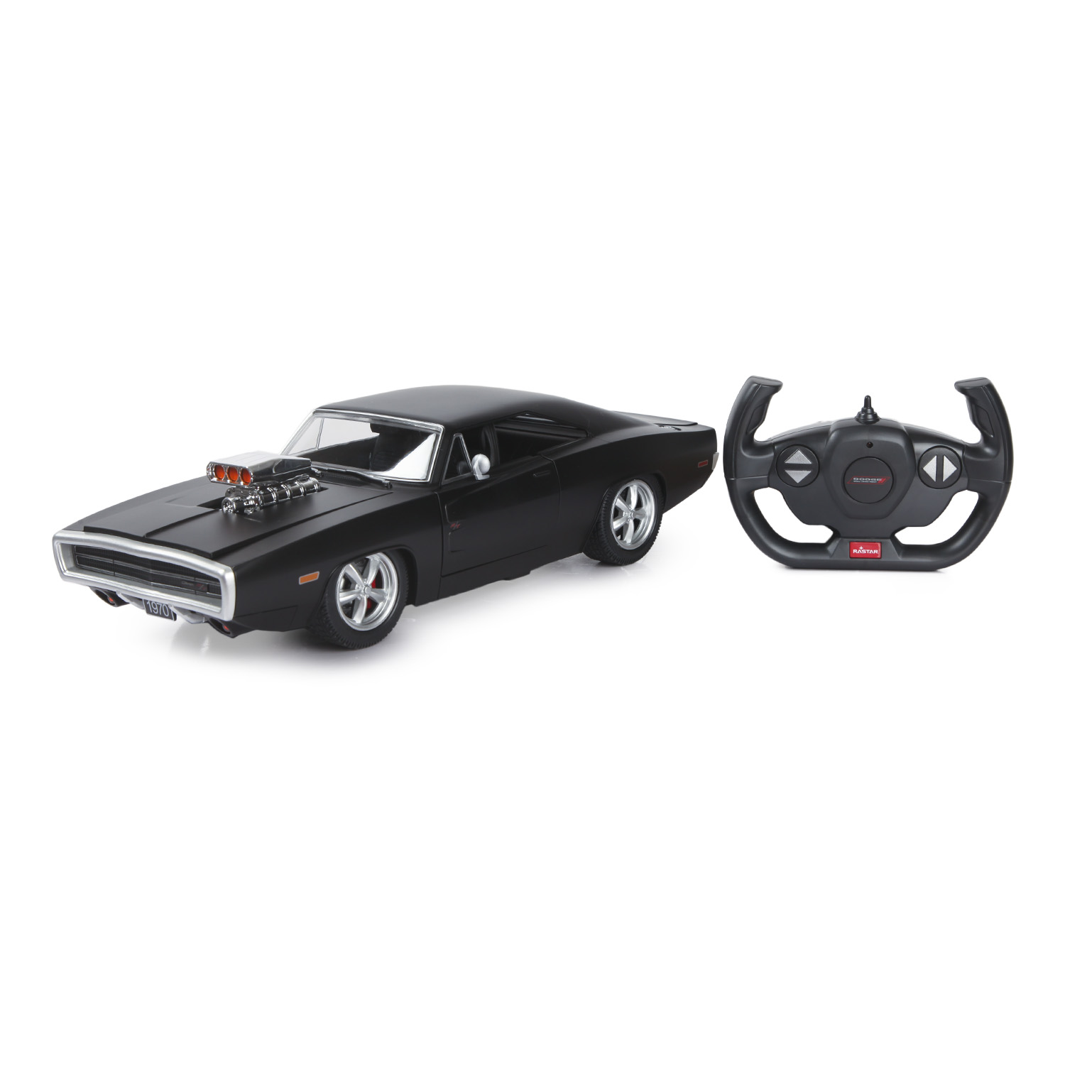 Машина Rastar 1:16 Dodge Charger USB Черная 99070 купить по цене 3999 ₽ в  интернет-магазине Детский мир