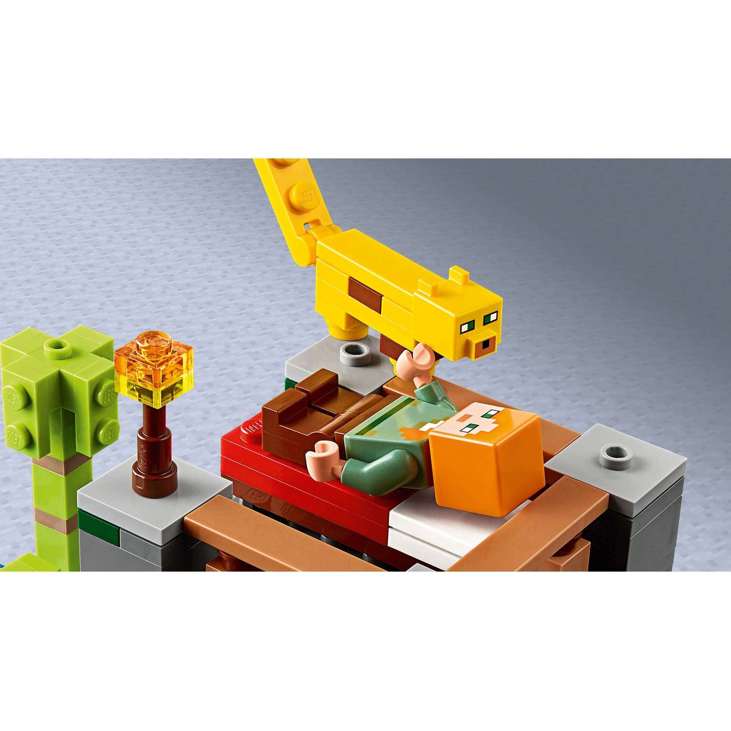 Конструктор LEGO Minecraft Питомник панд 21158 - фото 13