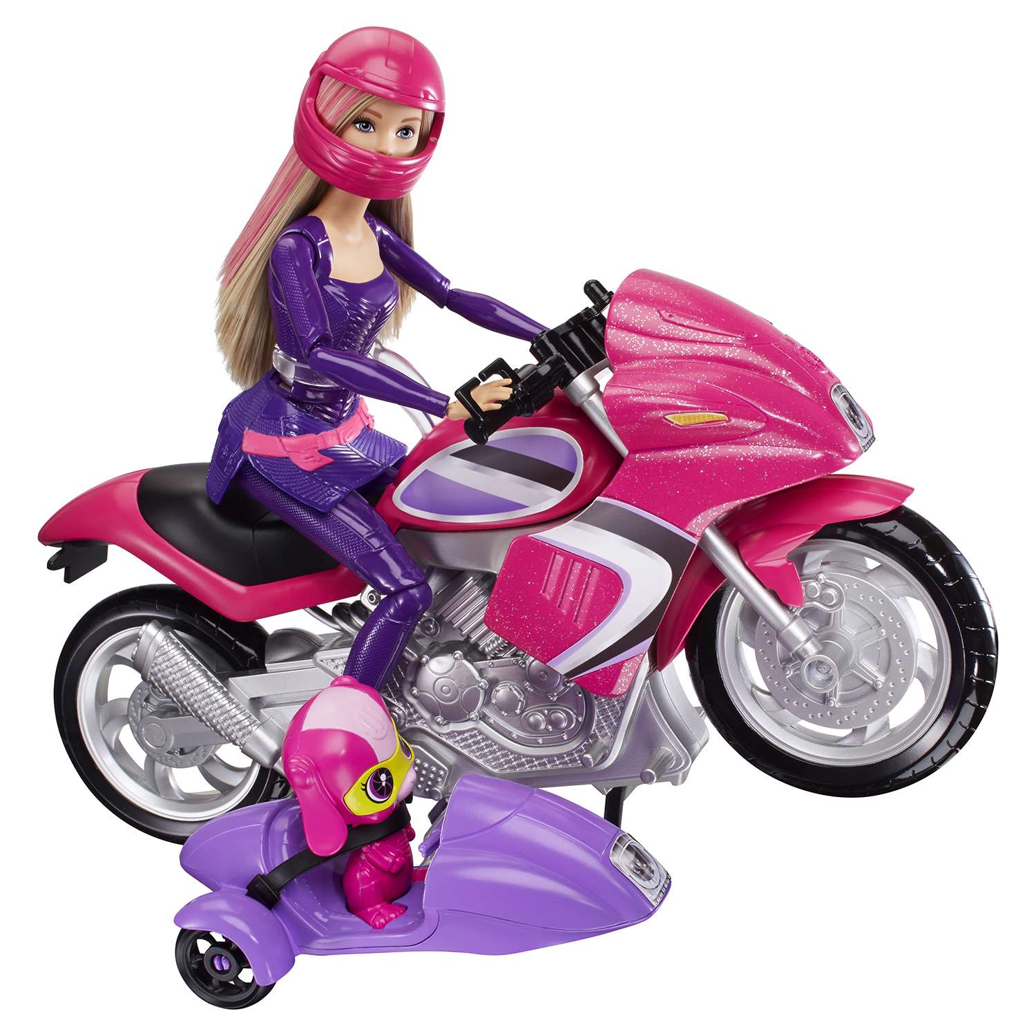 Мотоцикл Barbie секретного агента DHF21 - фото 1