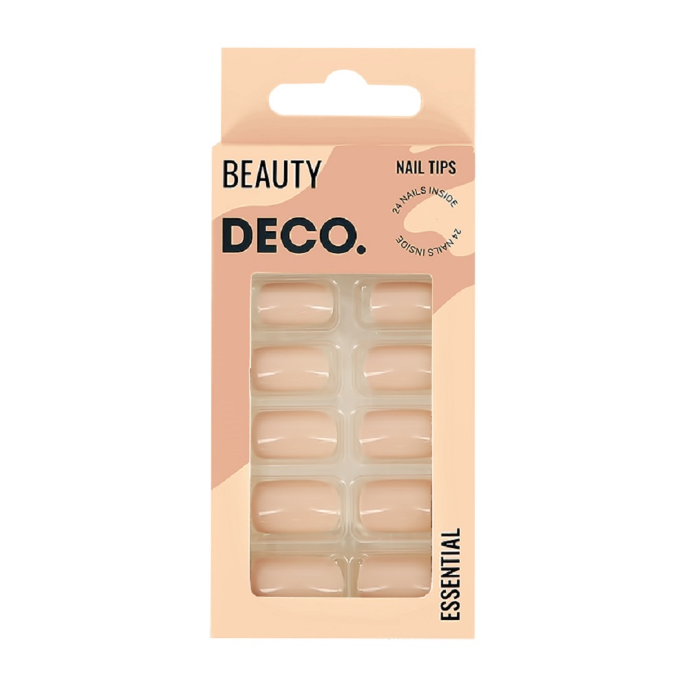 Накладные ногти DECO. Essential creme 24 шт + клеевые стикеры 24 шт - фото 3