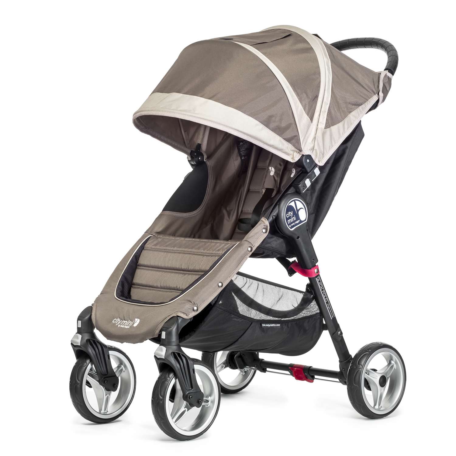 Коляска Baby Jogger City Mini с бампером Sand - фото 17