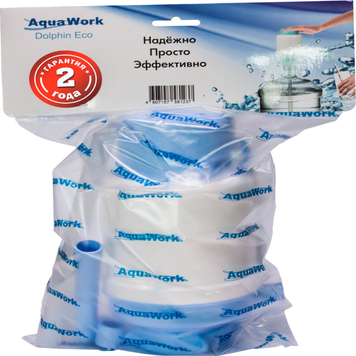 Помпа для воды Aqua Work Дельфин Эко голубая в пакете - фото 3