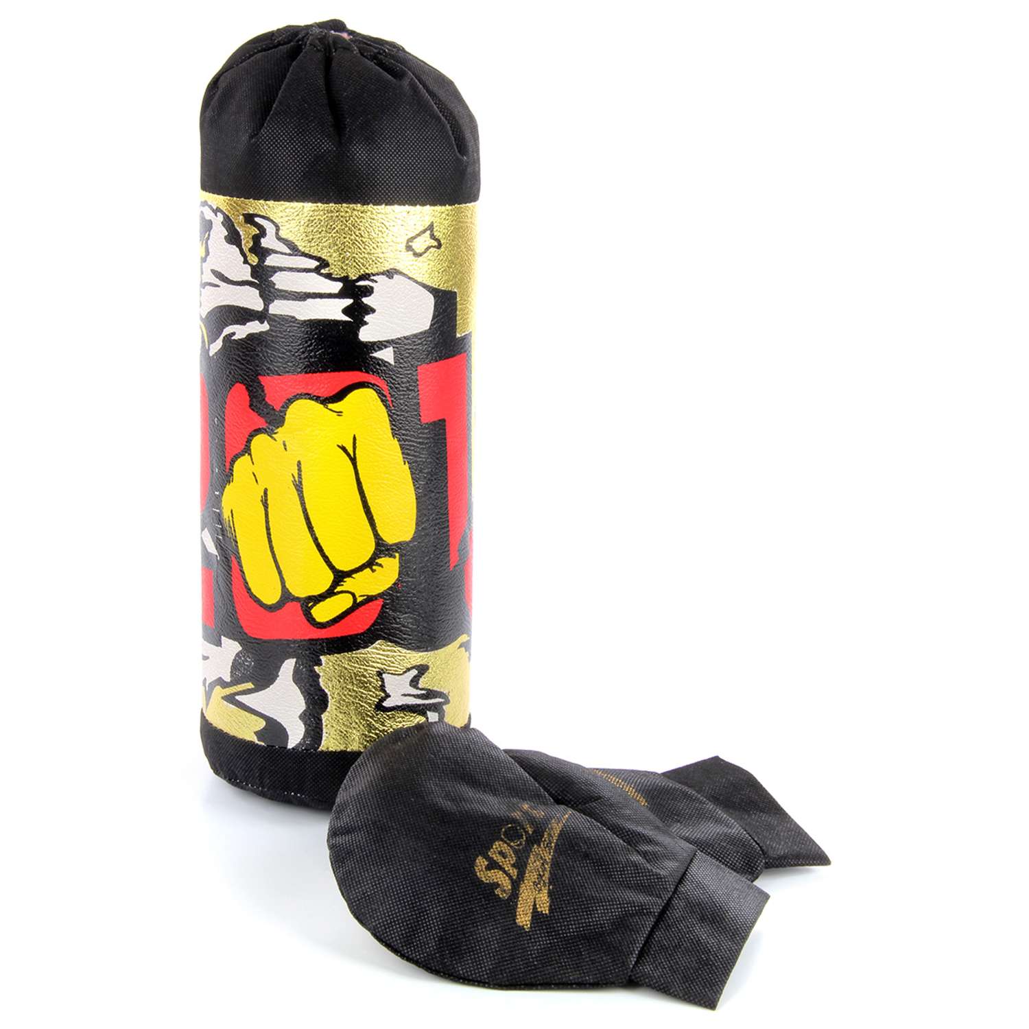Боксерская груша Veld Co с перчатками - фото 1