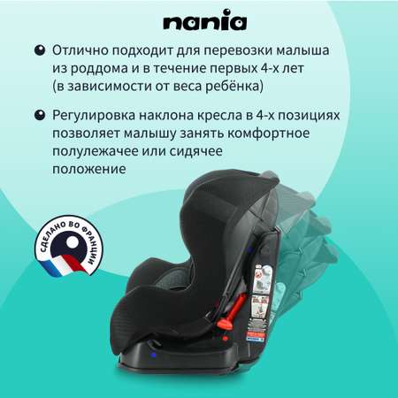 Автокресло Nania Cosmo Lilac 0+/1 (0-18 кг)