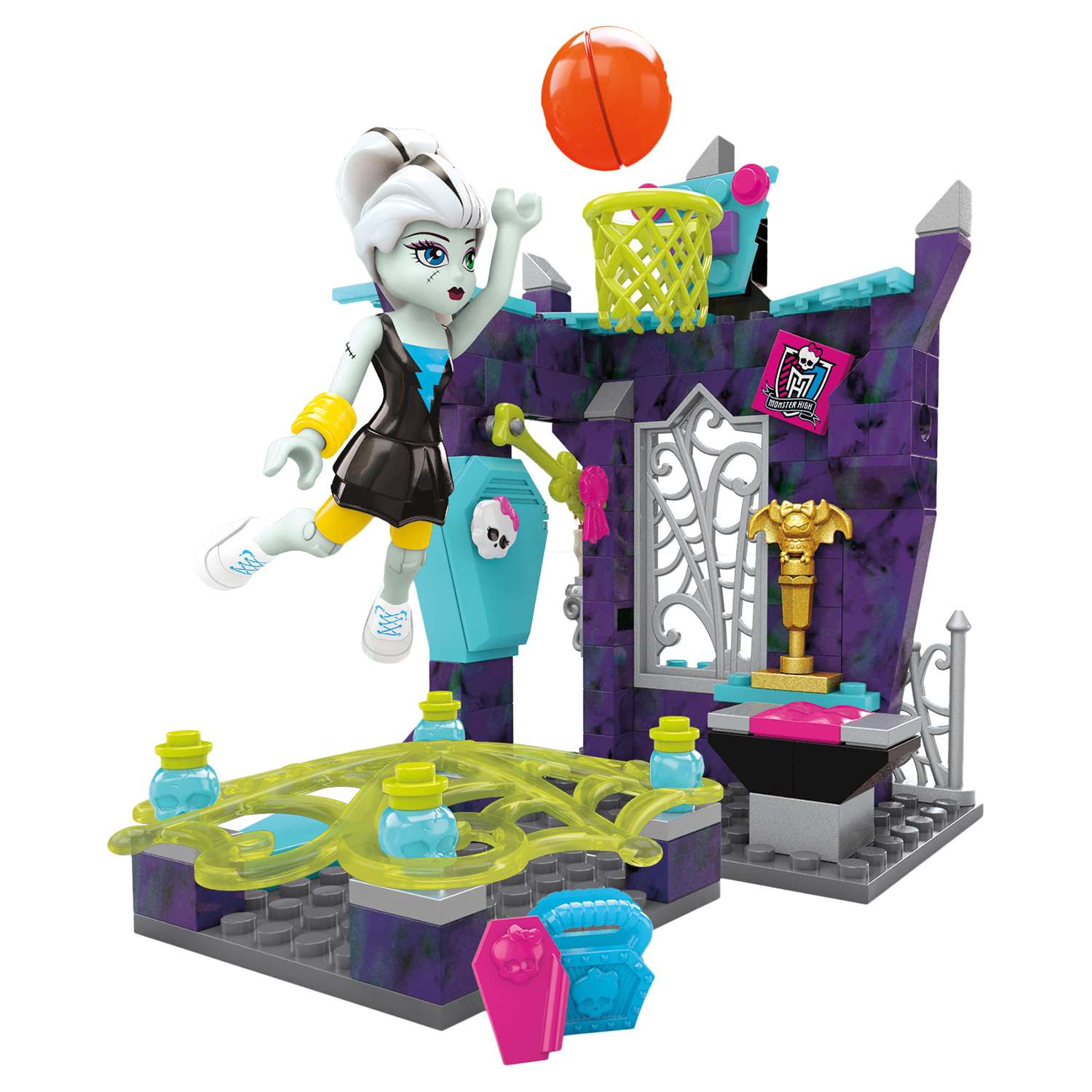 Набор Mega Bloks Monster High Класс физкультуры - фото 3