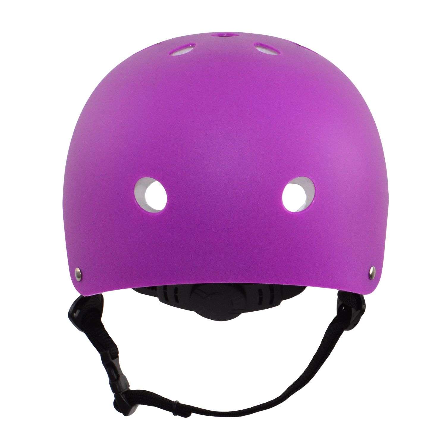 Шлем детский RGX Kask-1 фиолетовый матовый с регулировкой размера (50-57) - фото 4