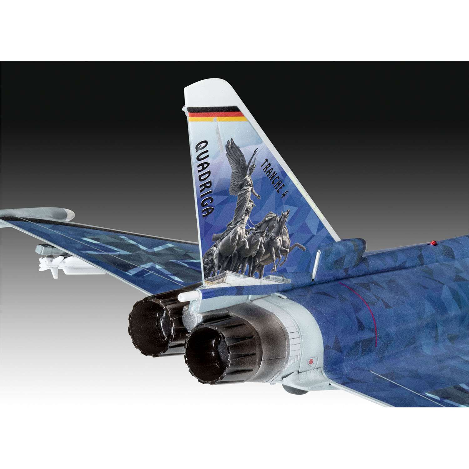 Модель для сборки Revell Истребитель Eurofighter Luftwaffe 2020 Quadriga 03843 - фото 6