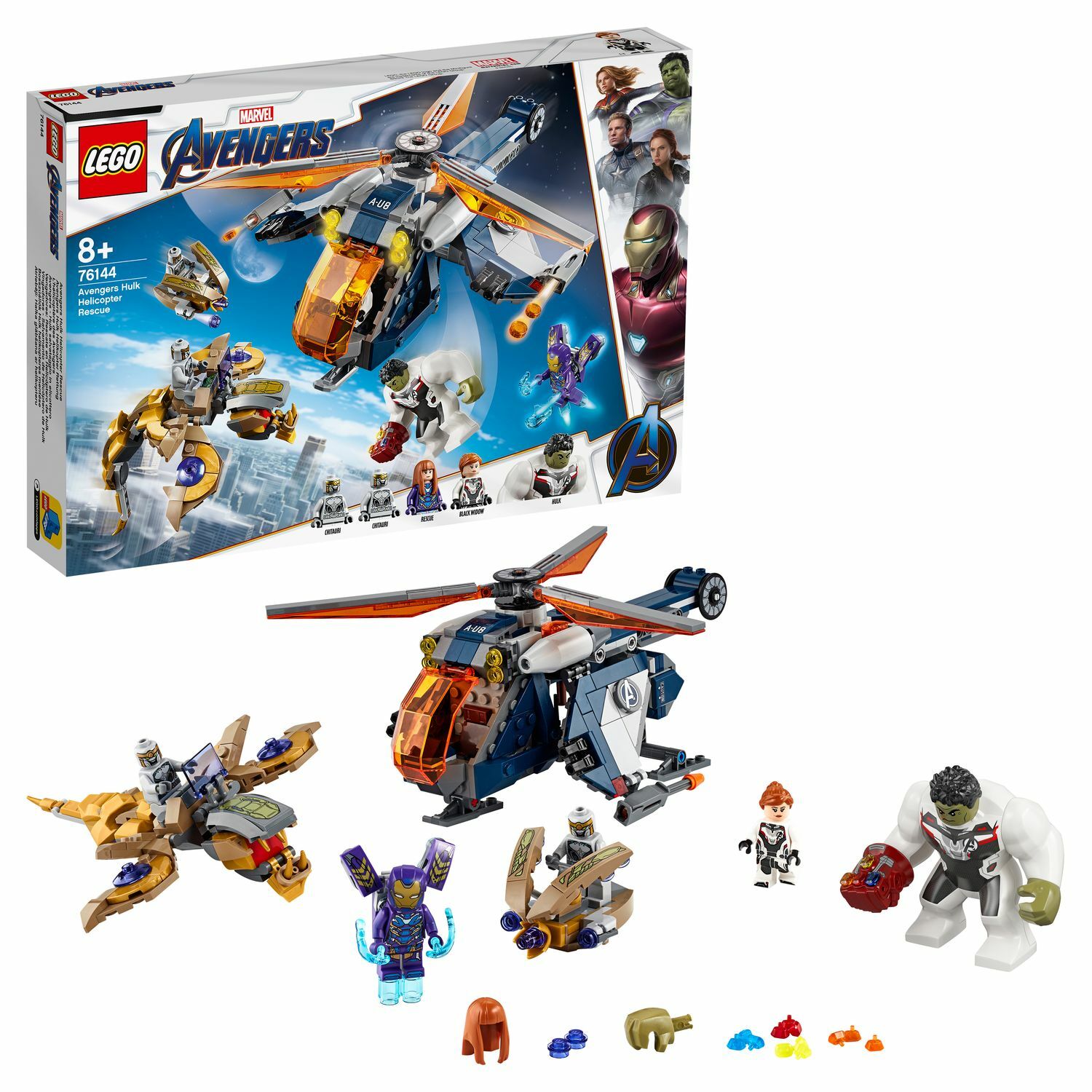 Конструктор LEGO Super Heroes Мстители Спасение Халка на вертолете 76144