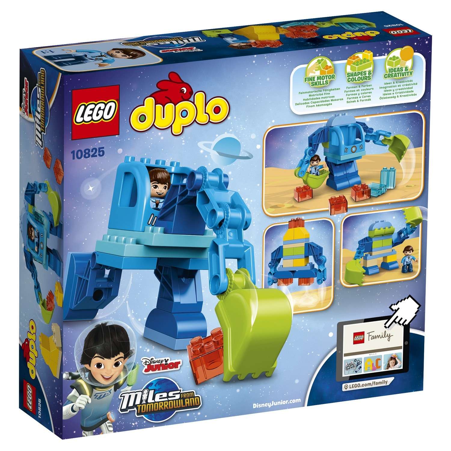 Конструктор LEGO DUPLO Miles Экзокостюм Майлза (10825) - фото 3