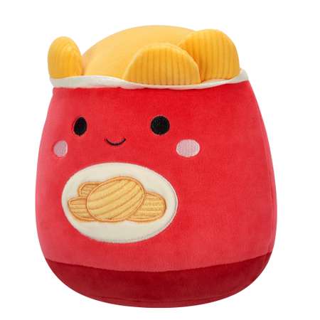 Игрушка мягкая Squishmallows Красная пачка чипсов