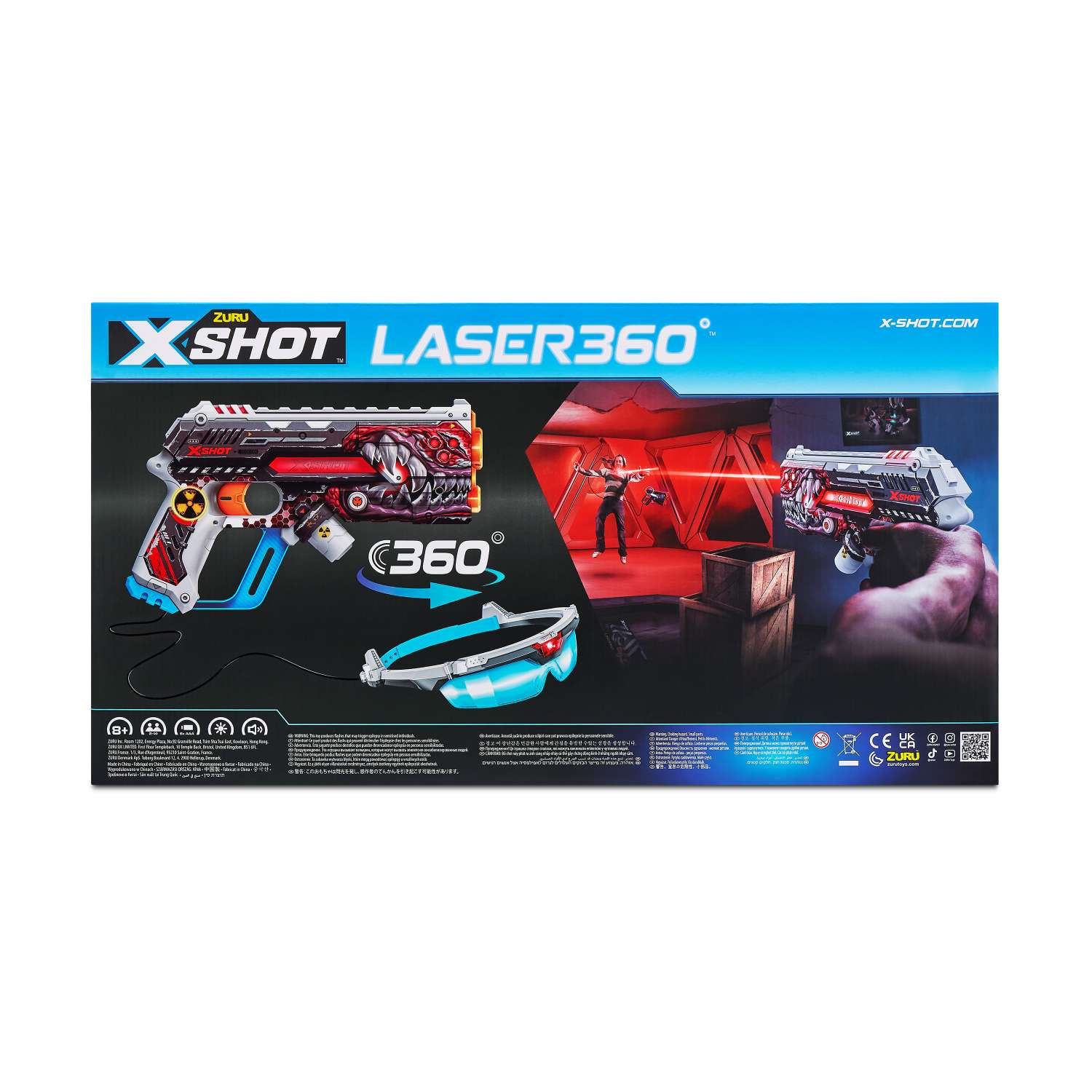 Набор игровой X-Shot Laser Skins Laser360 36602 - фото 8