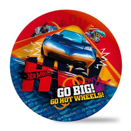 Набор бумажных тарелок ND Play Hot Wheels d18см 6шт 292784