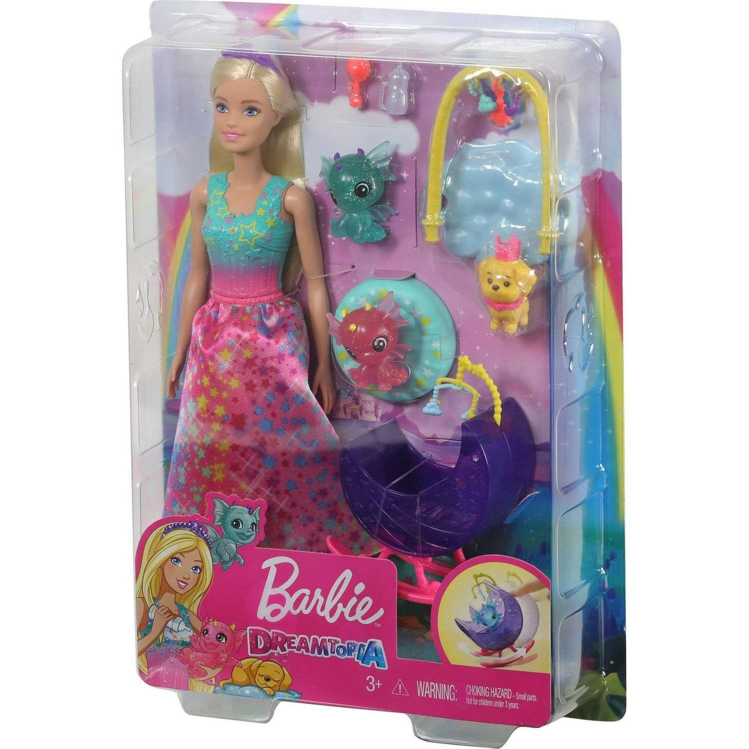Набор игровой Barbie Заботливая принцесса Детский сад для драконов GJK51 GJK49 - фото 3