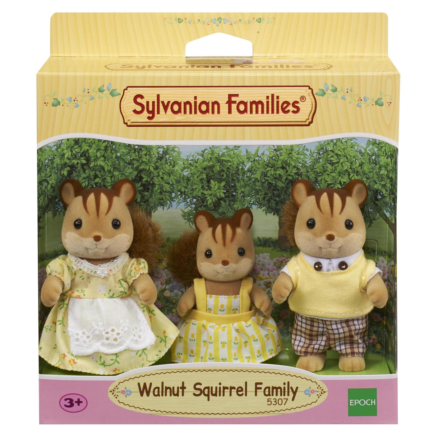 Набор Sylvanian Families Семья белок 3фигурки 5307 - фото 2