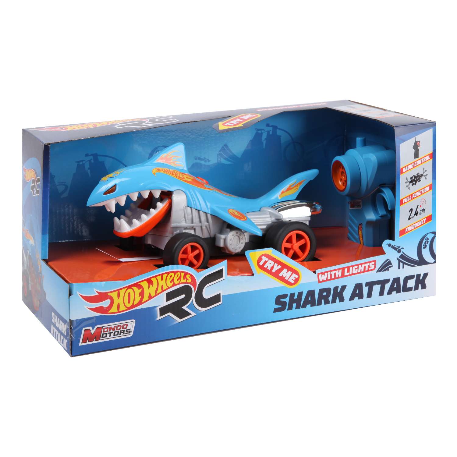 Машина Hot Wheels РУ Shark Attack 63504 - фото 2