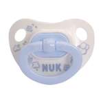 Пустышка для сна Nuk Baby Blue с кольцом (силикон) размер 2 (с 6 мес.)