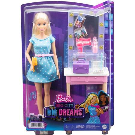 Набор игровой Barbie Малибу с аксессуарами GYG39