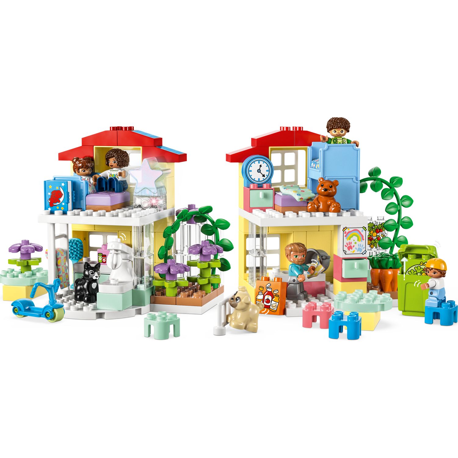 Конструктор LEGO DUPLO Family House 3в1 10994 купить по цене 14999 ₽ в  интернет-магазине Детский мир