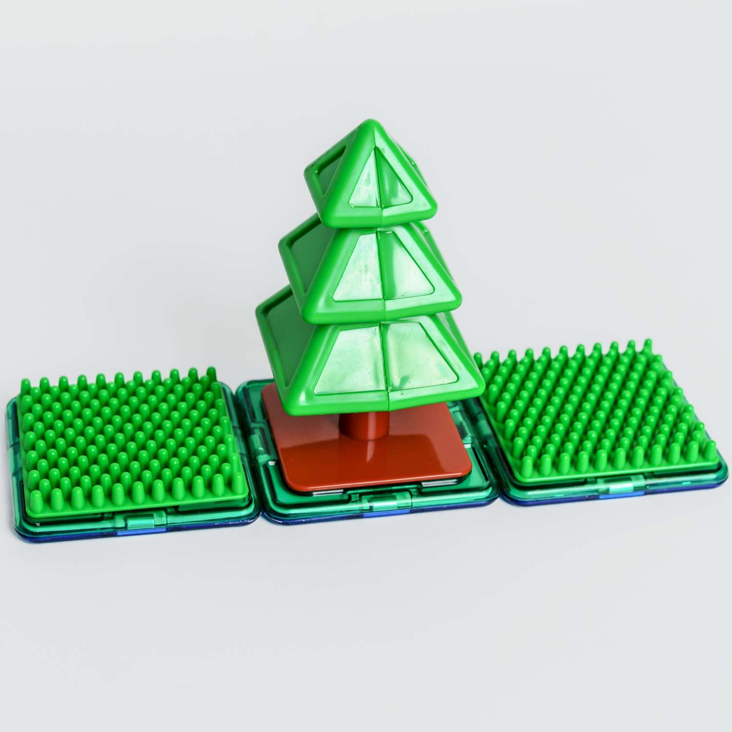 Конструктор Крибли Бу магнитный пластиковый сборный/детская развивающая игрушка с крупными деталями 48 элементов - фото 8