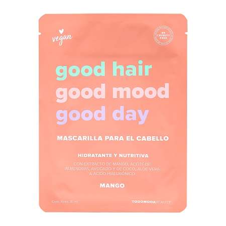 Маска для волос мини Todomoda с экстрактом манго питательная 30 мл
