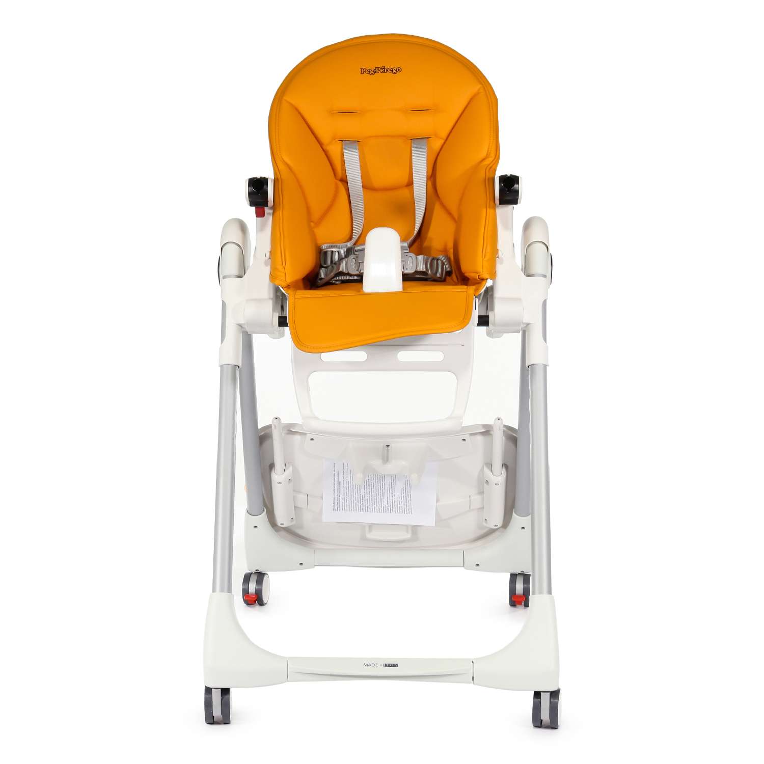 Стул для кормления Peg-Perego Prima Pappa Follow Me Arancia - фото 22