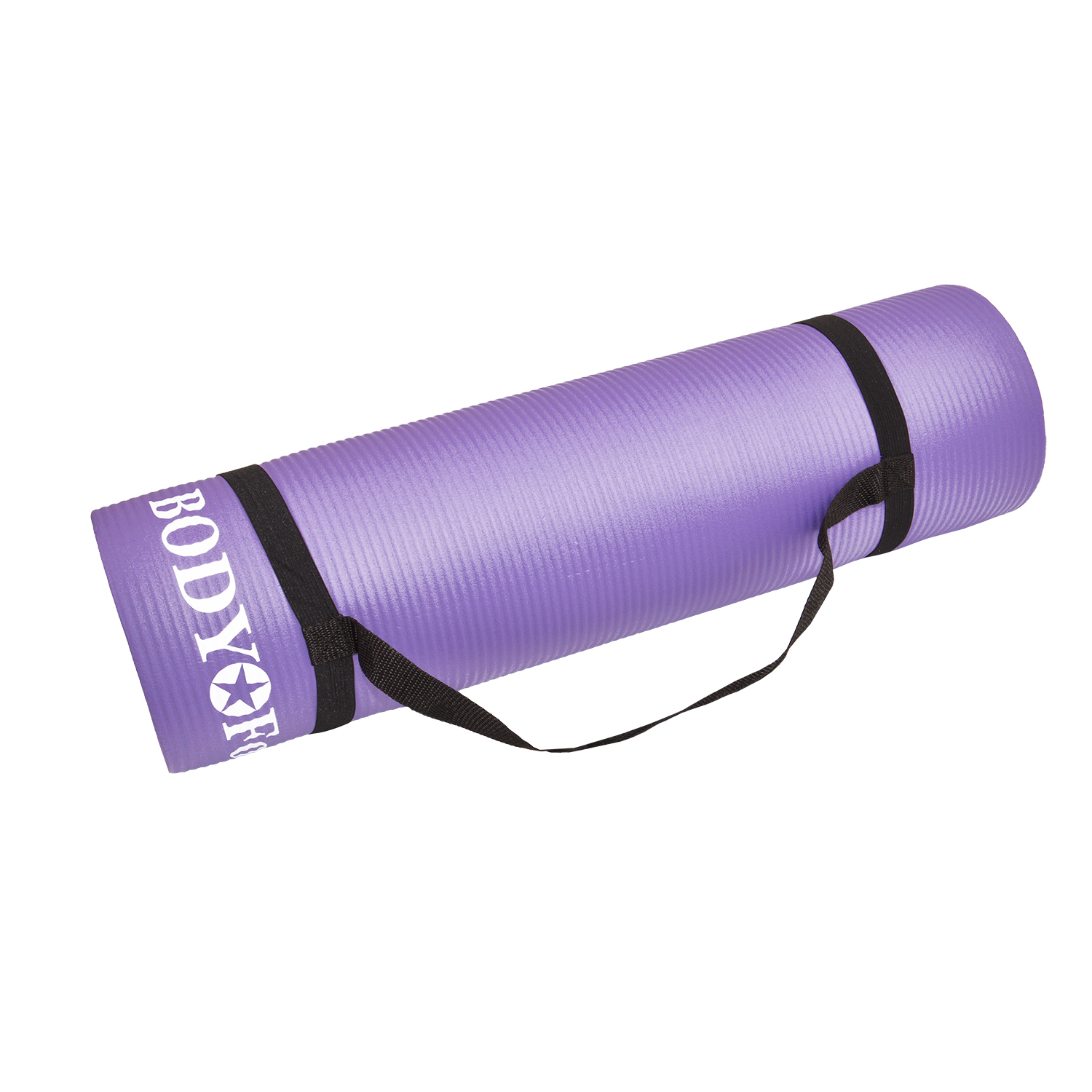 Коврик гимнастический Body Form BF-YM04 183x61x15 mm Фиолетовый - фото 4