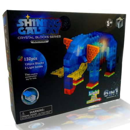 Конструктор SHINING GALAXY Африканские животные 6 в 1