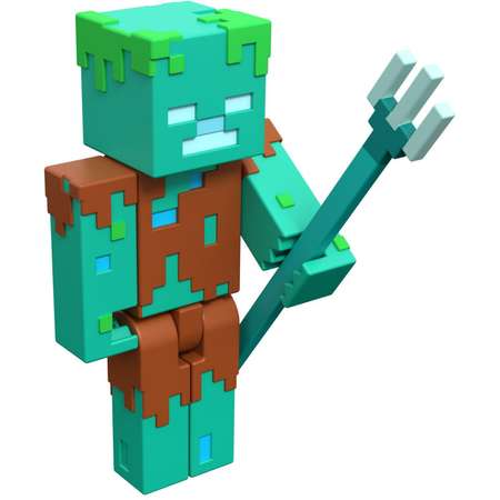Фигурка Minecraft Утопленник с аксессуарами GTP17