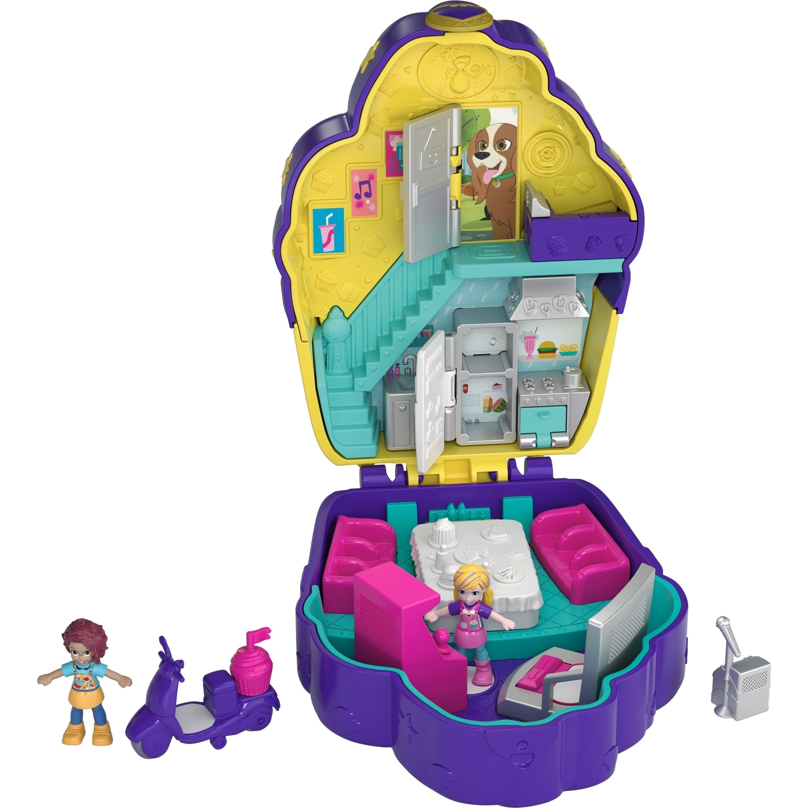 Набор игровой POLLY POCKET Сладкое угощение компактный FRY36 FRY35 - фото 1