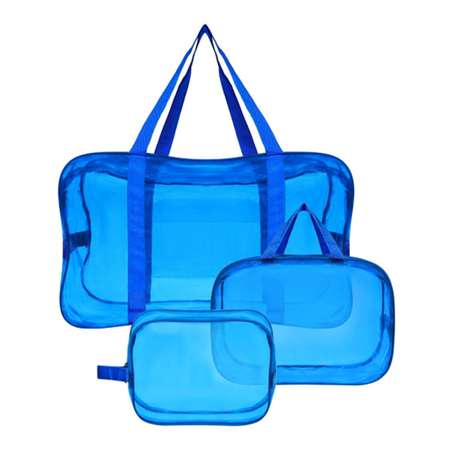 Набор сумок Тутси Для мамы в роддом синий 3шт