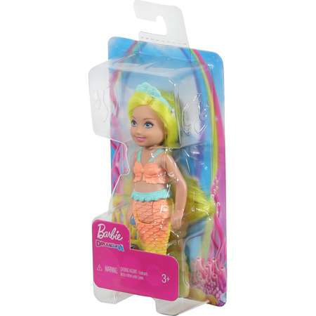 Кукла Barbie Челси Маленькие русалочки с желтыми волосами GJJ88