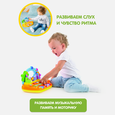 Пианино Жирафики музыкальная интерактивная игрушка